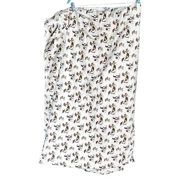 Cynthia Rowley gnomes mushrooms twin flat sheet - Picture 1 of 5